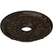Ekena Millwork Antioch Ceiling Medallion (Fits Canopies up to 3 1/2"), 18"OD x 3 1/2"ID x 1 3/8"P, Bronze CM18SEBZS - alternate 2